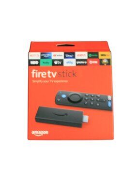 Fire TV Stick Streaming Device With Alexa Voice Remote Includes Power Adapter &